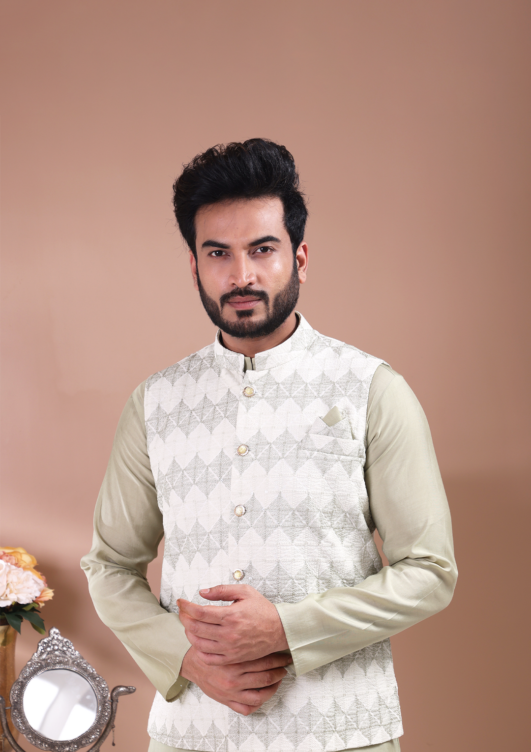 KURTA JACKET SET